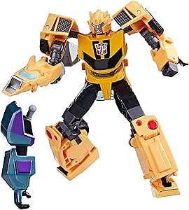 Transformers Toys EarthSpark Deluxe Class Bumblebee Action Figure, 5-Inch, Robot Toys for Kids Ages 6 and Up