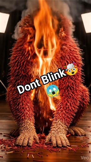 Watch What Happens When Fire Touches This Monkey 😳🔥#ep2