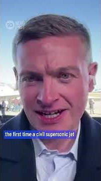 Supersonic Jet Breaks Sound Barrier During Test Flight | 10 News First