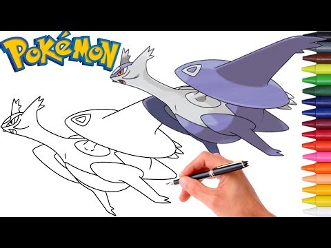 Como Desenhar o POKÉMON MEGA LATIOS | Mega Pokemon