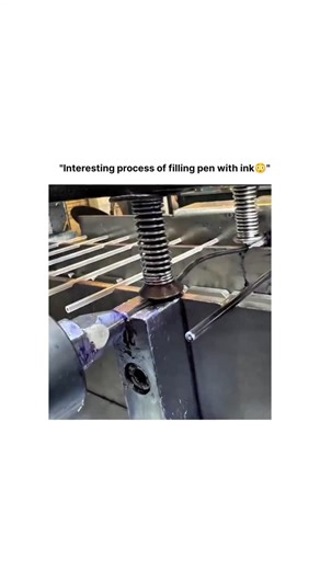 Earth Trend io on Instagram: "Pens are filled with ink through a controlled industrial process. Ink is measured precisely and injected into the pen reservoir using automated machines. Sealing mechanisms prevent leaks and ensure consistent flow. Quality control checks monitor ink levels, air bubbles, and proper sealing. This process guarantees that every pen writes smoothly and maintains its performance over time. via : @selena_pendigital #facts #knowledge #didyouknow #innovation #technology expe