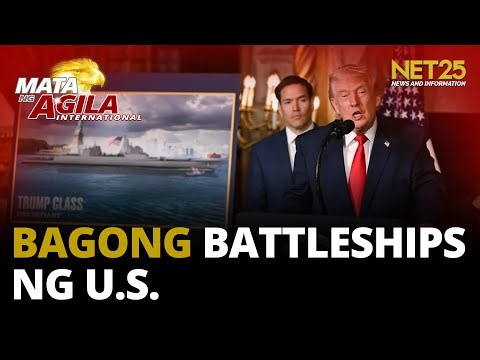 Trump nag-anunsyo ng bagong klase ng battleships