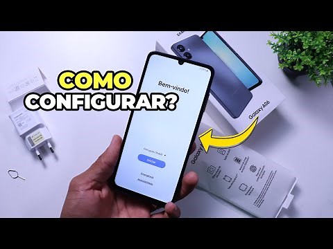 Como configurar o Galaxy A06 pela primeira vez - Passo a passo