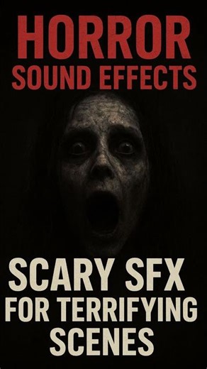 Horror Sound Effects | Scary SFX for Terrifying Scenes