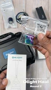 Olight Black Friday Sale Haul Part 2 #flashlight #temu #edc #tools #air #torch #light #olightworld