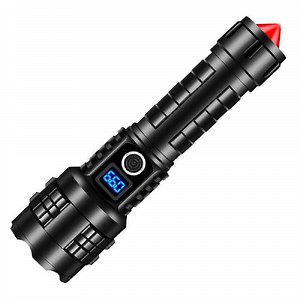 [Hot Item] USB Waterproof Torch Light Emergency Super Bright Safety Hammer Flashlight