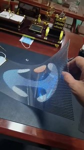 2.9K views · 28 reactions | Led transparent film screen effect,more info: Email:totemopto@gmail.com Web:www.cn-totem.com/product-catagory/led-display-screen/ | Pro Stage Equipment Export | Facebook