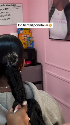 23K views · 113 reactions | Fishtail ponytail tutorial #fyp #foryou #sleekponytail #ponytailwin #rawhairponytail#ponytailhairstyle #viral #blackhairstyles #extendedponytail #ponytail #hairvendor #humanhairponytail #ponytailtutorail #hairtrend #luxuryhair #he_new_audio | Angel Soular | Facebook