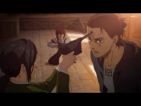 Pieck meets Eren