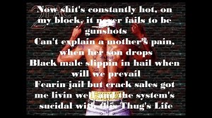 3.6K views · 86 reactions | My Block - 2pac (Lyrics) Rights to Mateo T: | Former Employee Of City Barbeque | Facebook