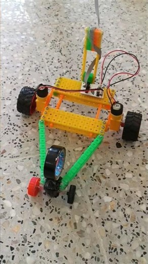 Student Built Wire-Controlled Car! 🚗🔌 (Simple Remote Control Project) #shorts