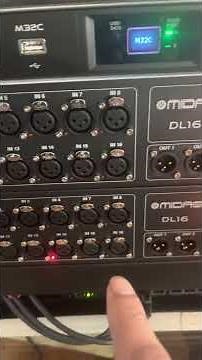 Shure PSM 300 and Sennheiser EW-D on Dante Network