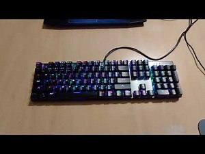 Mechanical Keyboard Review - AUKEY RGB