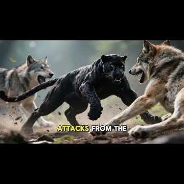 Panther vs 2 Wolves (Short)