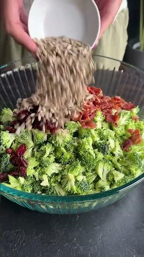 The best broccoli salads are chopped A TON! Trust me! You’re gonna want to save this recipe for the