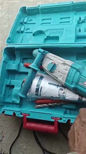 Powerful Hammer Drill Machine 💪 Concrete Drill Test #Shorts