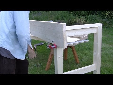 How to build a workbench - (Part 9) (assembly part 1) | Paul Sellers