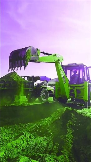 jcb tractor wali bulldozer short jcb video backhoe loading mud jcb #jcb #bulldozer #loading #tractor