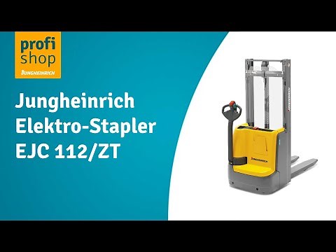 Elektro-Stapler Jungheinrich EJC 112/ZT - Zweifach-Teleskop-Hubgerüst