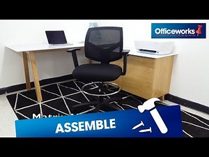 Matrix Drafting Chair Assembly Instructions