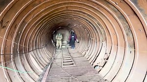 A look inside the largest Hamas tunnel ever discovered by the Israeli military