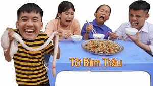 1.1M views · 30K reactions | Troll Cả Nhà Bà Tân Vlog Ăn Súng Trâu Xào Xả Ớt Và Cái Kết | Hưng Vlog | Facebook