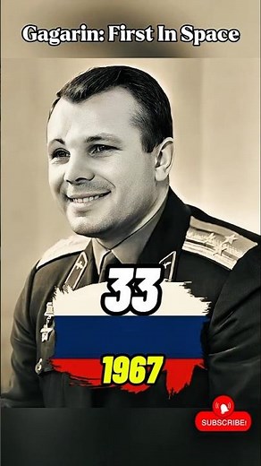 Yuri Gagarin: The First Human in Space! 🚀 || #YuriGagarin #history