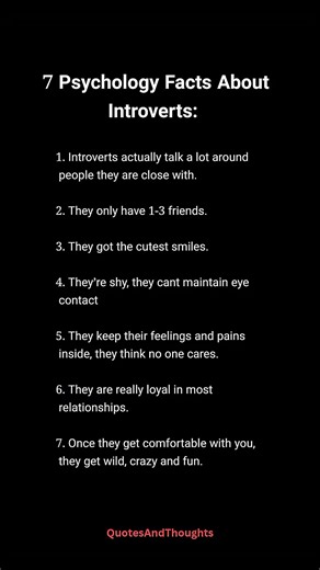Are You an Introvert? #QuotesAndThoughts #DeepQuotes #LifeQuotes #MindsetMatters #PsychologyFacts