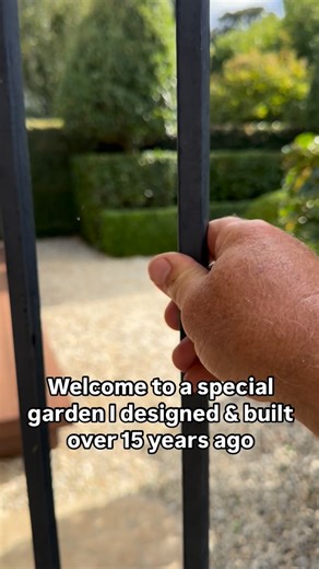 SMALL SPACE - BIG GARDEN - this garden I designed & built around 10 years ago packs a punch. I’ve used an oversized feature creating a site - line to main windows of the home. Tiers and layers of clipped hedges create the illusion of depth and space. | Andrew Stark. Garden Design