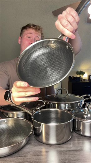 SNOWCLAD Hybrid Non-Stick Cookware