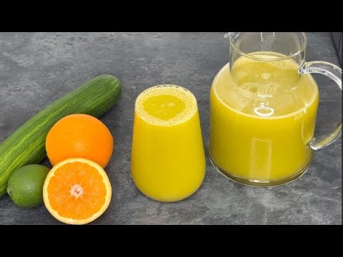 How to make Cucumber Orange & Lime Juice| Easy Recipe!