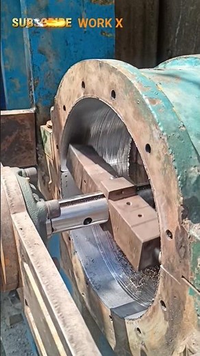 Line Boring the Bolder Jaw Crusher | Bearing Seat Repair on Line Boring Machine | Workshop Project