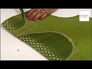 New Model blouse design cutting and stitching | Saree Blouse designs | Neck design for blouse
