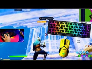 Fnatic Streak65 ASMR Chill🤩Satisfying Gameplay Keyboard Fortnite 240 FPS Smooth 4K