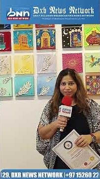 Arnancia Sandra Menezes at 8"x8" Beauty in Unity Small Canvas Art Show | DIAC Dubai