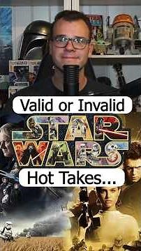 VALID or INVALID Star Wars HOT TAKES! Andor The BEST? Disney Star Wars NOT Canon?