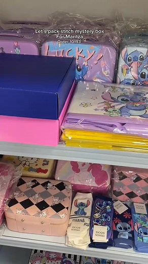 38K views · 1.2K reactions | Let’s pack stitch mystery box for Maritza order 10193#stitch #mystery #packing #packingorders #labubu #hellokitty #sanrio #kuromi #melody | straycatboutique backup | Facebook