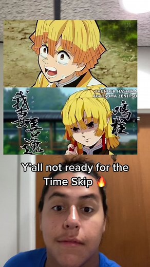 Zenitsu Agatsuma Training in Demon Slayer Anime