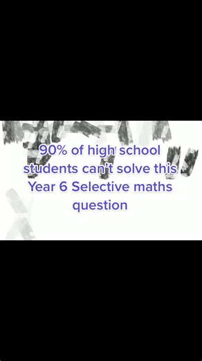 Did you get it right? #selectivetutoring #octutoring #selectiveexampreparation #selectiveexamprep #ocexamprep #selectiveschool #selectiveschoolexams #year4 #year5 #year6