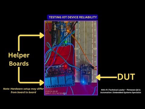 Automation Firmware Testing for IoT Device Firmware Reliability