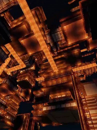The Infinity Castle in Minecraft