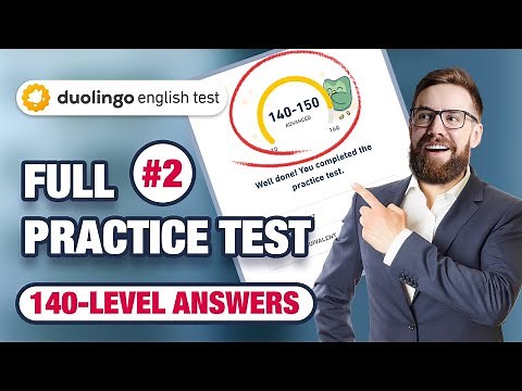 Full 1-Hour Practice Test #2 - Duolingo English Test