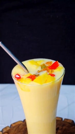 Mango Shake 😍 Thick & Creamy! #mangoshake #asmr #asmrvideo
