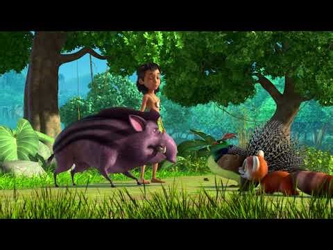 Jungle book Cartoon2 | Animal Episode | Animation Series | Adventures Of Mowgli | Funny Video
