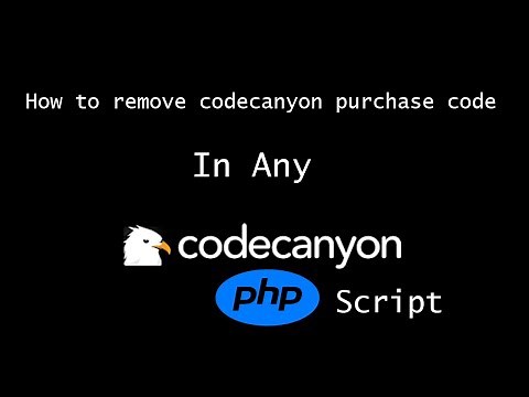 How to Remove Any Codecanyon Php Script purchase code | How to Crack or Nulled Any Codecanyon Php
