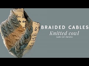 How to Knit the Braided Cables Cowl using Premier Puzzle Yarn!