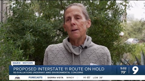 Proposed route for I-11 on hold, re-evaluations underway amid environmental concerns