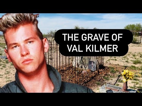 The Grave of VAL KILMER - STAR of Tombstone, Top Gun, Batman