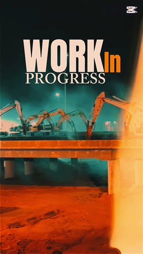 Bridge Demolition in Progress – Heavy Equipment at Work استخدام المعدات الثقيلة بكفاءة عالي