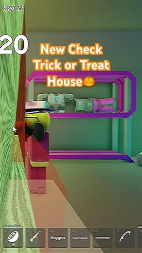 New Check Trick or Treat House🎃🤪 #roblox #shorts #99nightintheforest